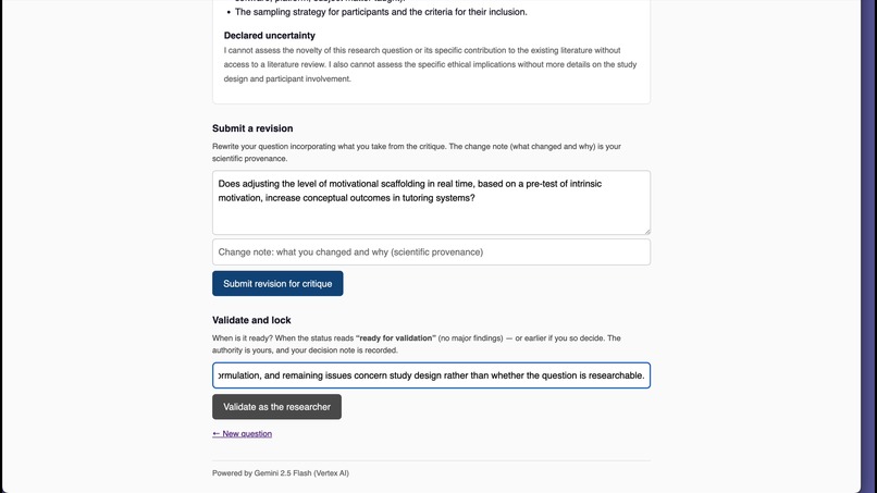 Scientific Reasoning OS – screenshot 3