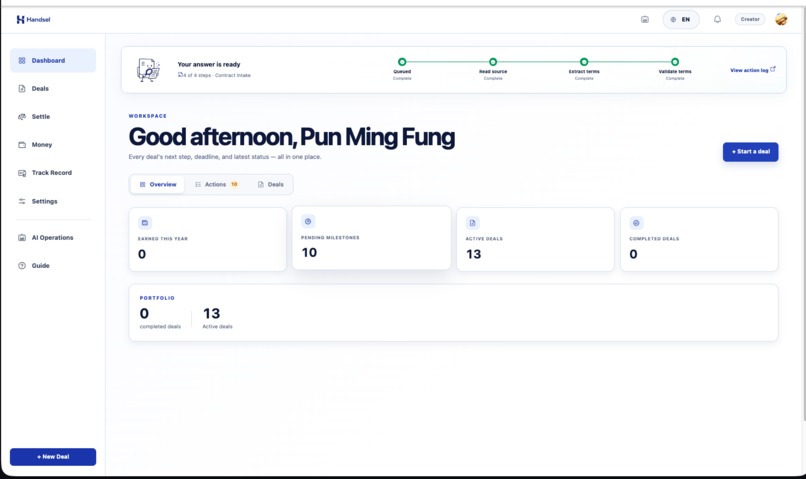 Handsel – screenshot 4