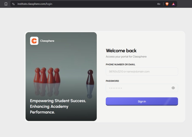 Classphere – screenshot 3