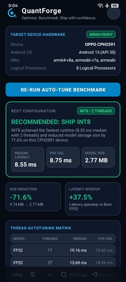 QuantForge – screenshot 2
