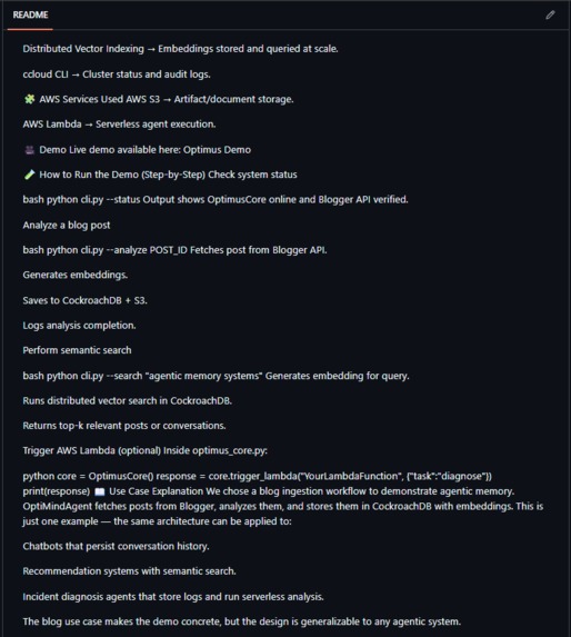 OptiMind_Agent – screenshot 4