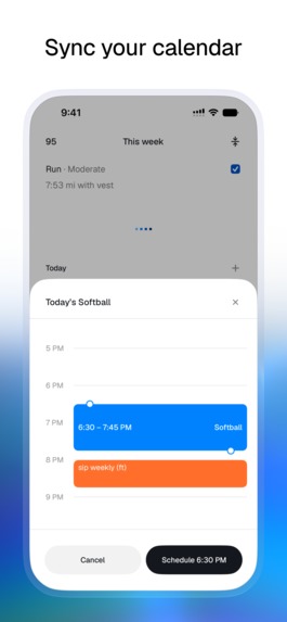 Splits - Workout Calendar – screenshot 2