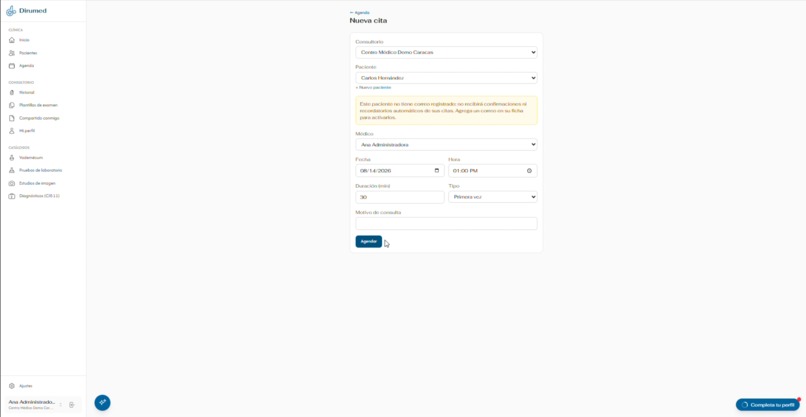 Dirumed – screenshot 1