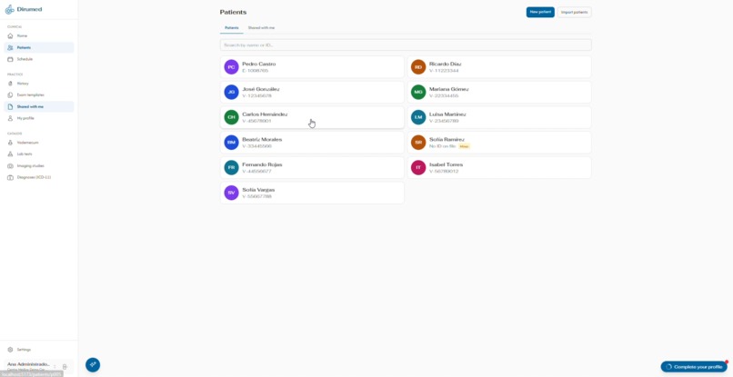 Dirumed – screenshot 2