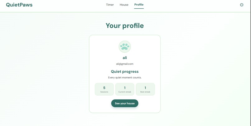 QuietPaws – screenshot 6