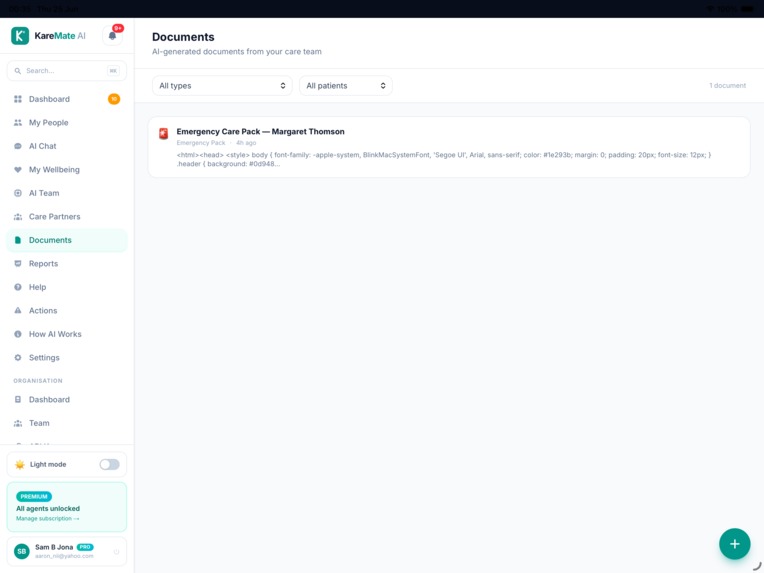 KareMate AI – screenshot 2