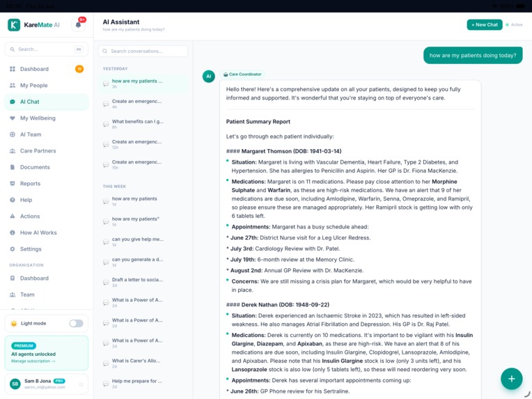 KareMate AI – screenshot 8
