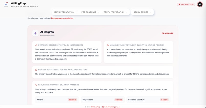 WritingPrep – screenshot 6