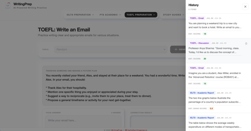 WritingPrep – screenshot 5