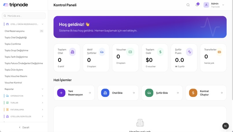 TripNode - Tour Operator Management System – screenshot 1