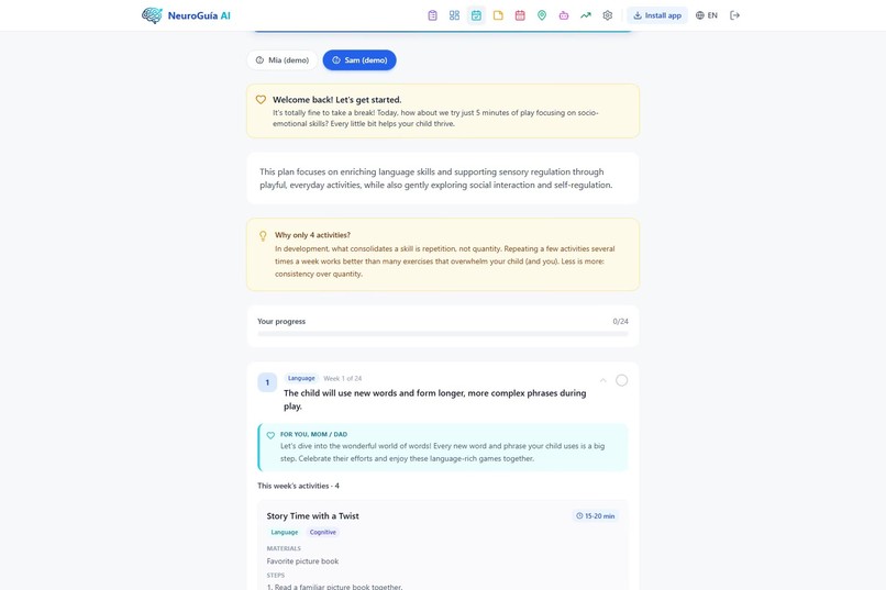 NeuroGuía AI – screenshot 9