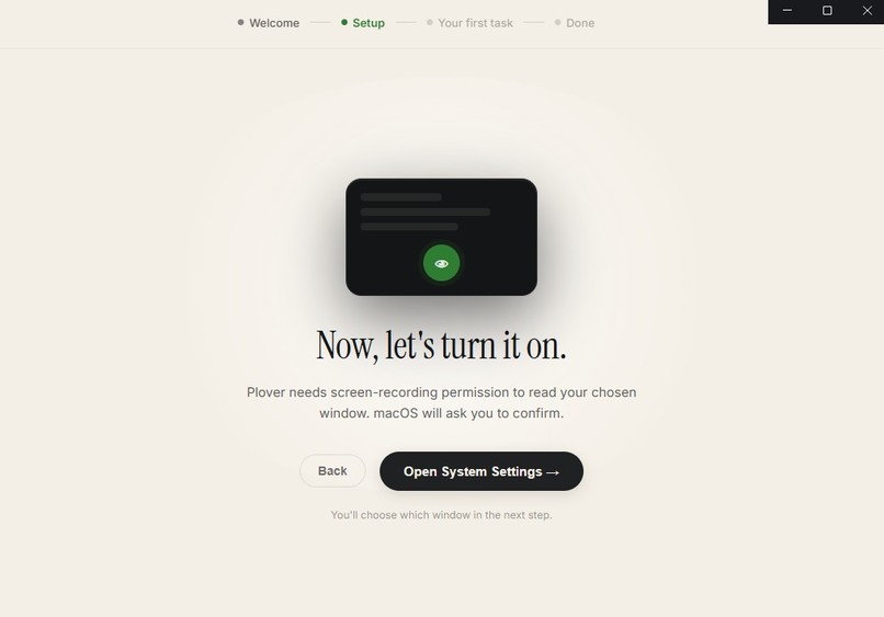 Plover – screenshot 2