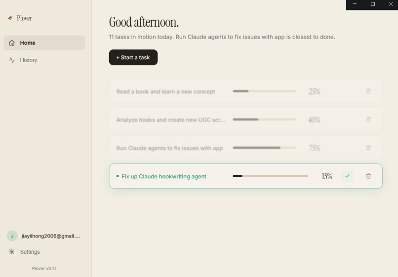 Plover – screenshot 3