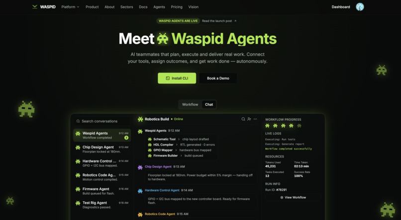 Waspid – screenshot 1