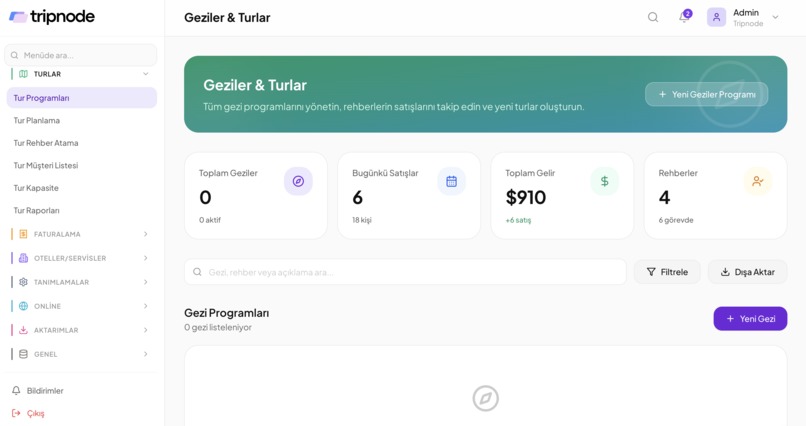 TripNode - Tour Operator Management System – screenshot 4