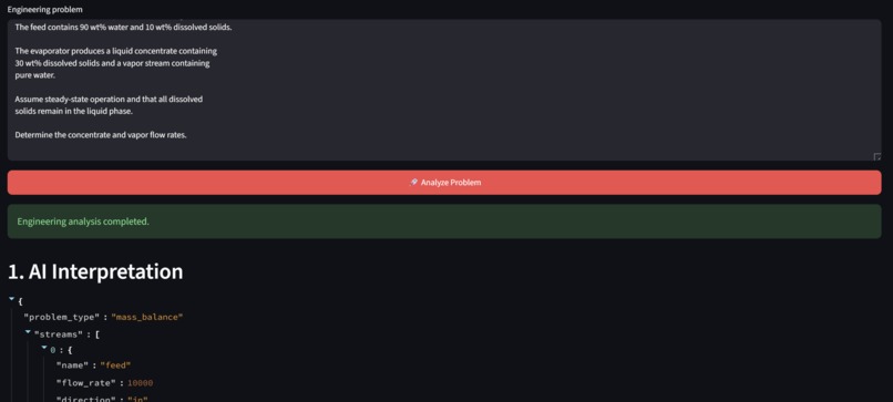 ChemPilot-AI Chemical Engineering Analysis & Validation – screenshot 3