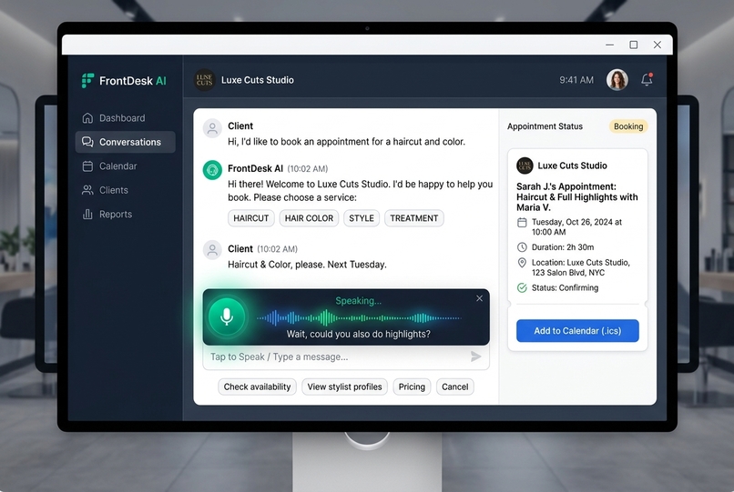 FrontDesk AI – screenshot 3