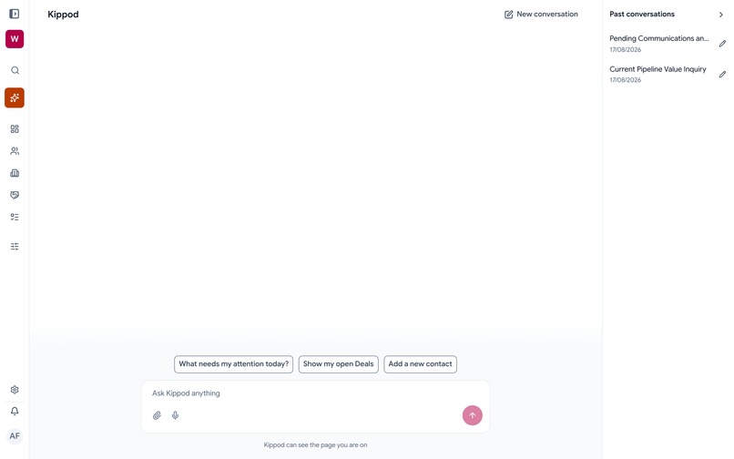 Kippod - The AI-First CRM Freelancers Don't Know They Need – screenshot 1