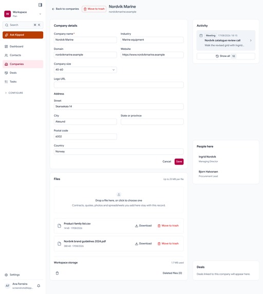 Kippod - The AI-First CRM Freelancers Don't Know They Need – screenshot 7