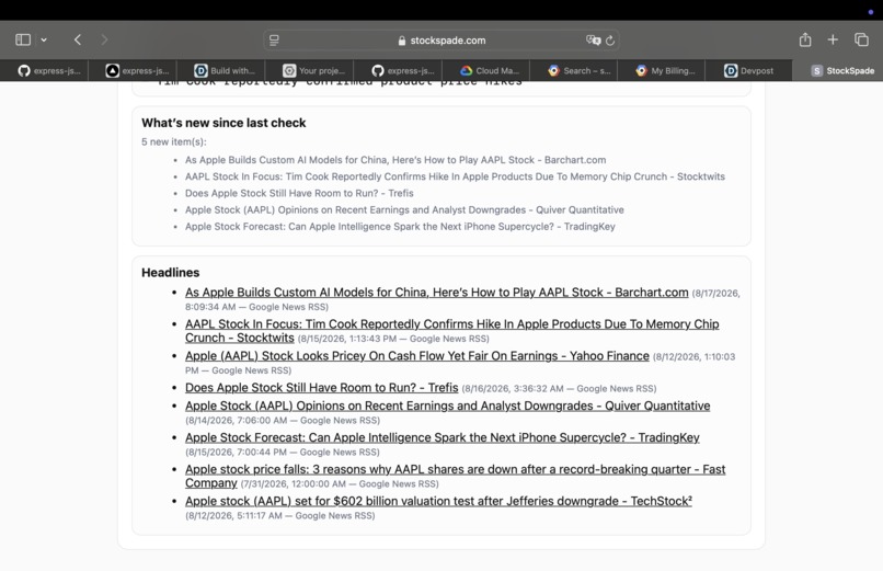 StockSpade.com – screenshot 5