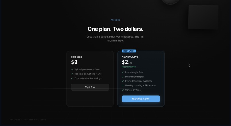 Kickback – screenshot 2