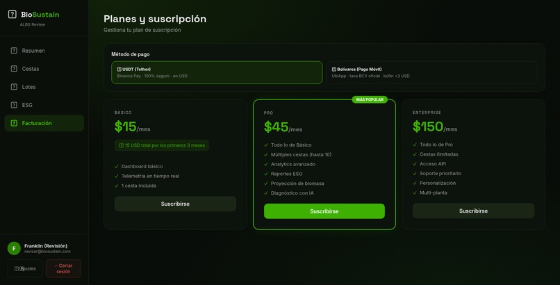 BioSustain Data-Manager – screenshot 13