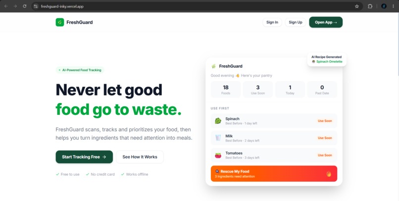 FreshGuard – screenshot 1