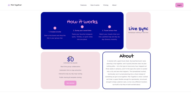 Plan together – screenshot 2