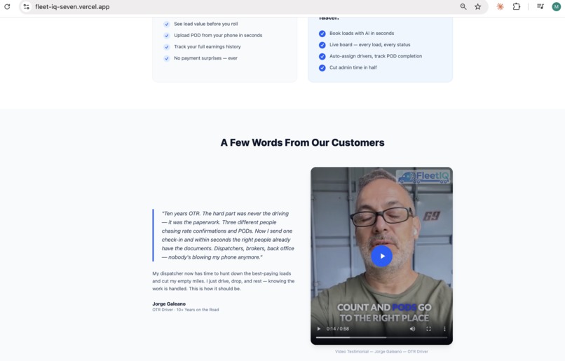 FleetIQ – screenshot 7