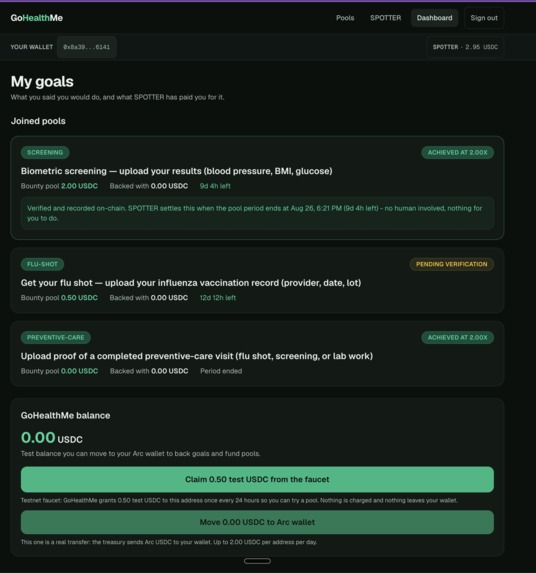 Gohealthme – screenshot 5