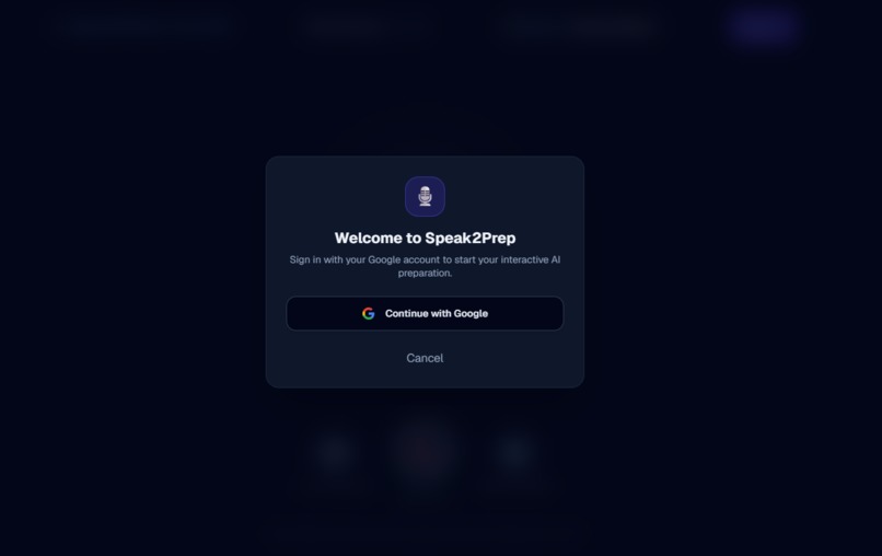 Speak2Prep – screenshot 2