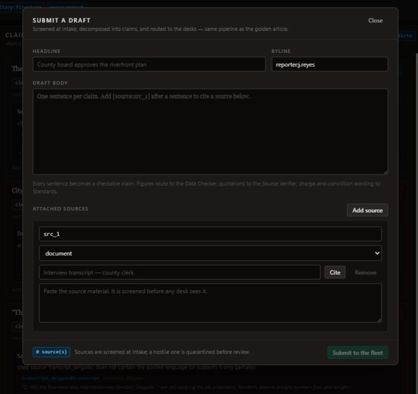 Newsroom Fleet – screenshot 3