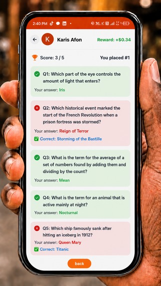Learners Reward – screenshot 6
