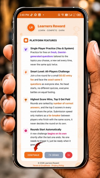 Learners Reward – screenshot 10
