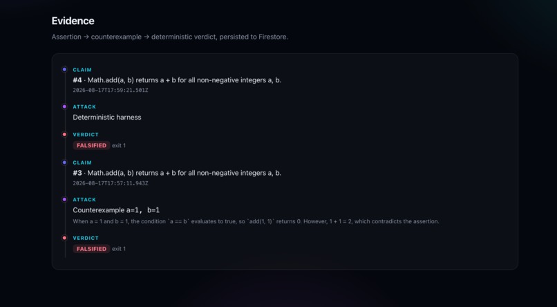 Falsify – screenshot 1