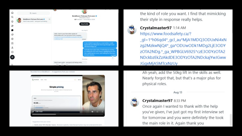 PerfectResume – screenshot 1