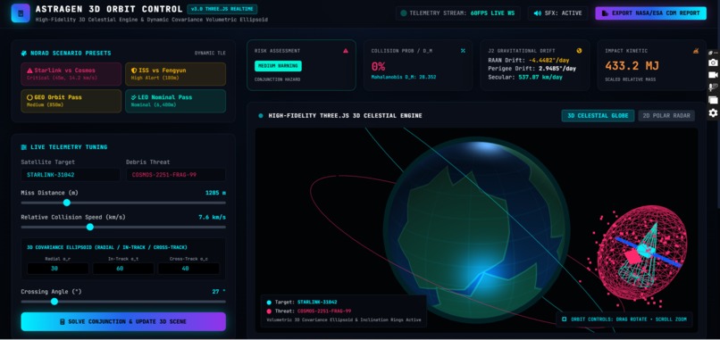 AstraGen: Autonomous Spacecraft Flight Computer – screenshot 1