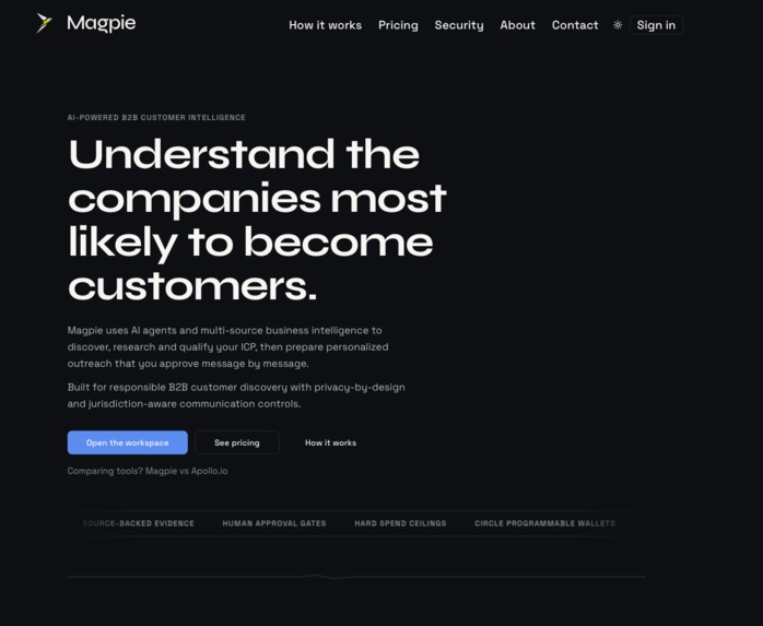 Magpie – screenshot 1