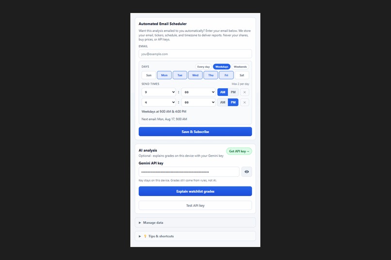 Stock Agent – screenshot 3