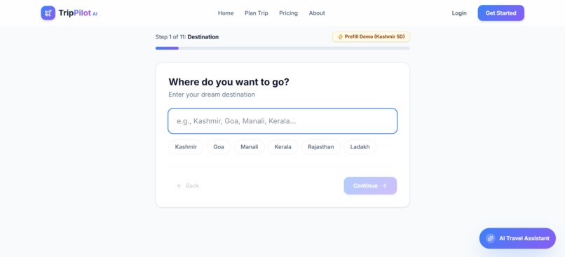 TripPilot AI – screenshot 2