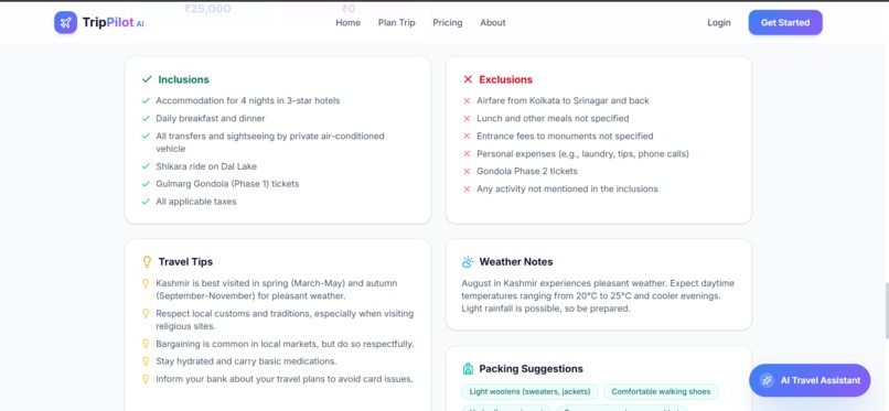 TripPilot AI – screenshot 6