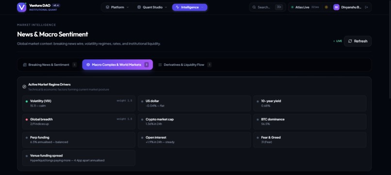 Venture DAO – screenshot 2