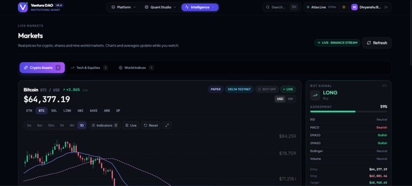 Venture DAO – screenshot 4