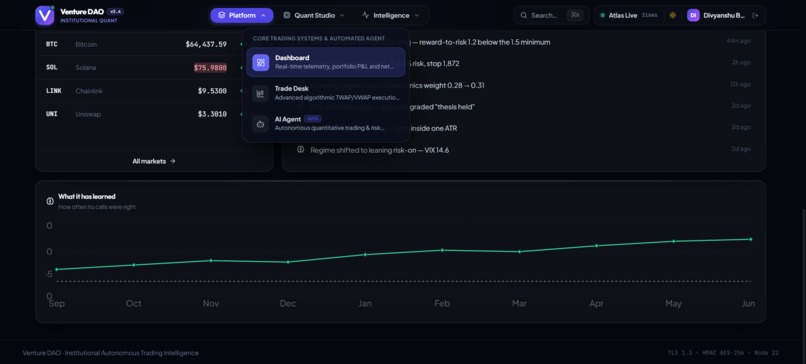Venture DAO – screenshot 8