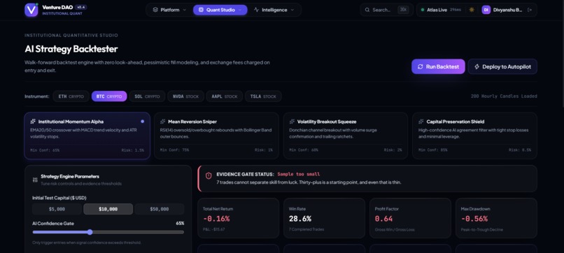 Venture DAO – screenshot 10