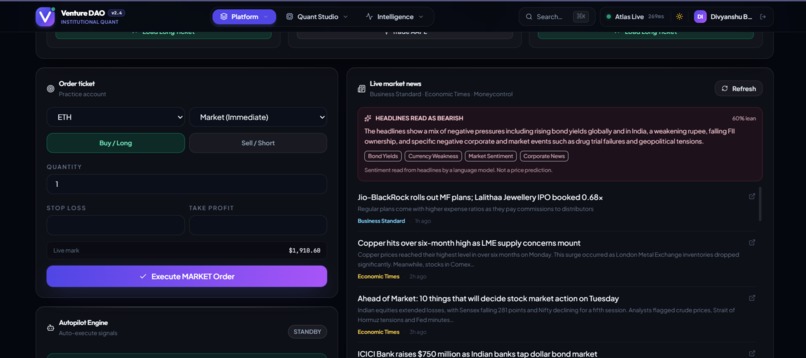 Venture DAO – screenshot 12