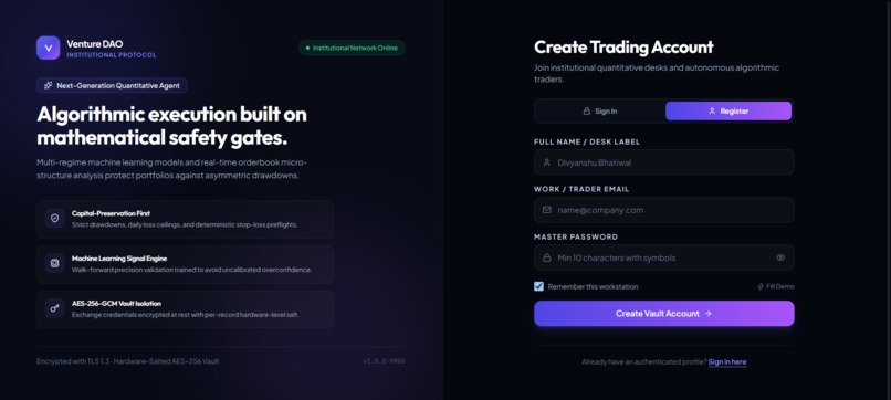 Venture DAO – screenshot 13