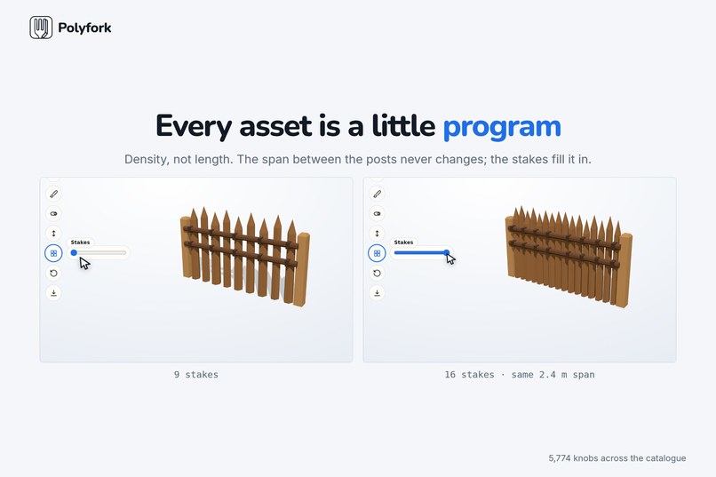 Polyfork – screenshot 2