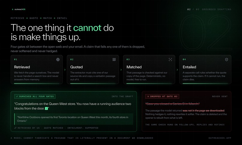 OutreachOS – screenshot 2