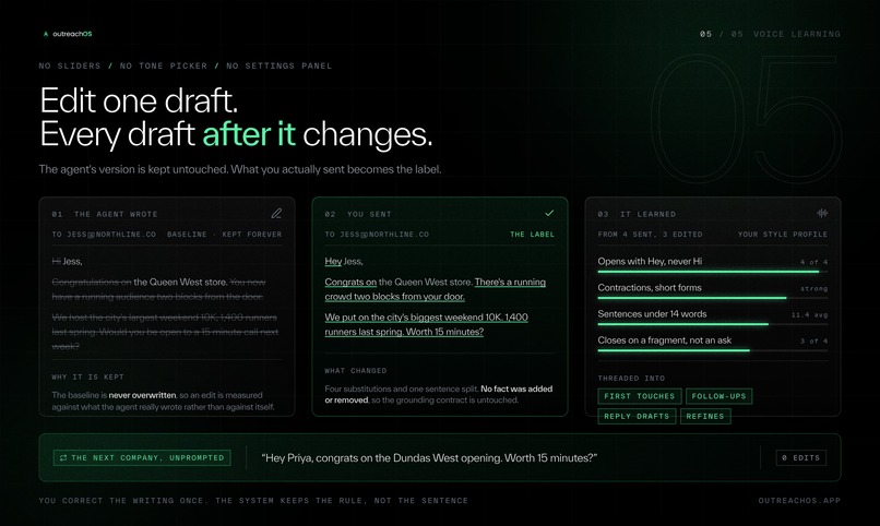 OutreachOS – screenshot 5